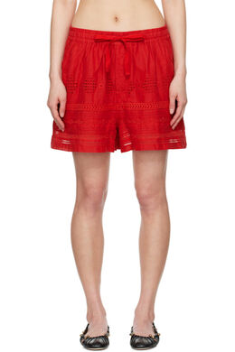 Isabel Marant Étoile: Красные шорты 