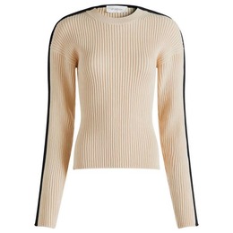 Sportmax: Белый свитер 