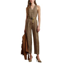 Lauren Ralph Lauren: Льняной комбинезон 