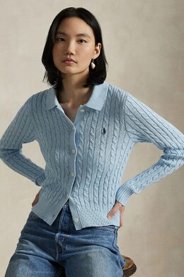 Polo Ralph Lauren: Синий кардиган 
