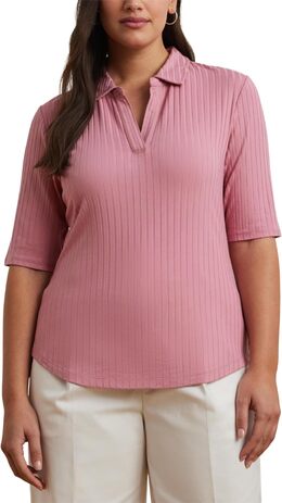 Lauren Ralph Lauren: Футболка больших размеров 