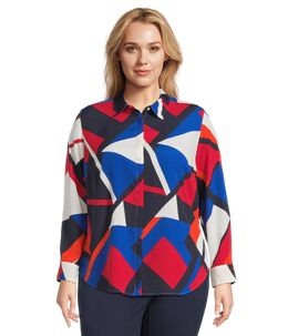 Lauren Ralph Lauren: Рубашка больших размеров 
