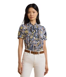 Lauren Ralph Lauren: Рубашка с растительным принтом 