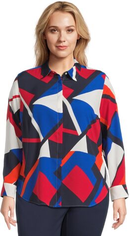 Lauren Ralph Lauren: Рубашка больших размеров 