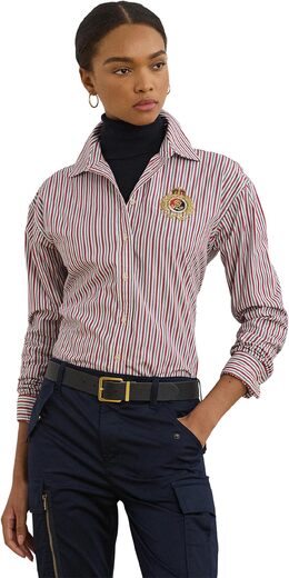 Lauren Ralph Lauren: Рубашка в полоску 