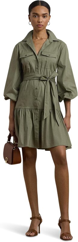 Lauren Ralph Lauren: Платье с длинным рукавом 