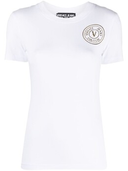 Versace Jeans Couture: Белая футболка 