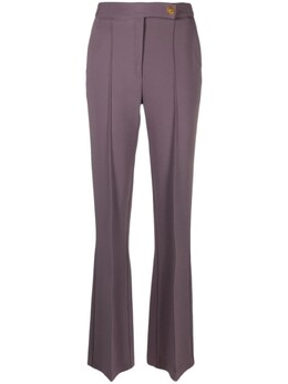 Elisabetta Franchi: Фиолетовые брюки 