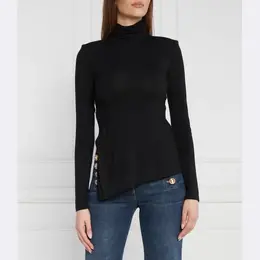 Elisabetta Franchi: Чёрный свитер 