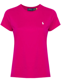 Polo Ralph Lauren: Розовая футболка 