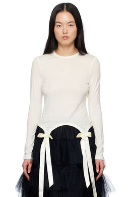 Simone Rocha: Белая футболка 
