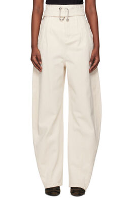Sportmax: Белые джинсы 
