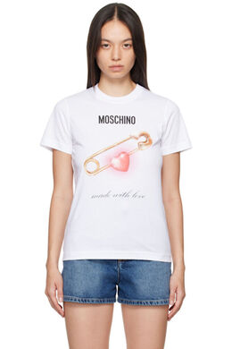 Moschino: Многоцветная футболка 