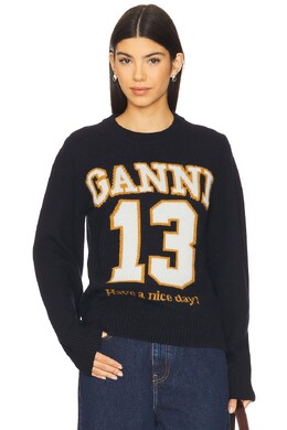 GANNI: Свитер 