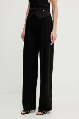 Elisabetta Franchi: Чёрные брюки 