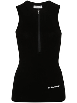 Jil Sander: Чёрный топ 