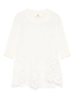 Ermanno Scervino: Белая блуза 