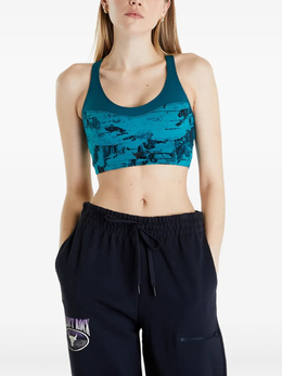 Under Armour: Зелёный бюстгальтер  Project Rock