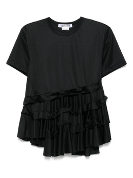 Comme Des Garçons Comme Des Garçons: Чёрная футболка 