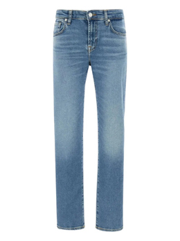 7 For All Mankind: Прямые джинсы 