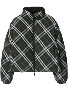 Burberry: Куртка в клетку 