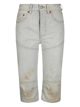 MM6 Maison Margiela: Синие шорты 