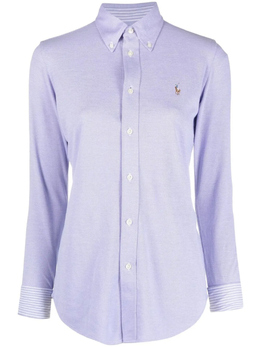 Polo Ralph Lauren: Фиолетовая рубашка 