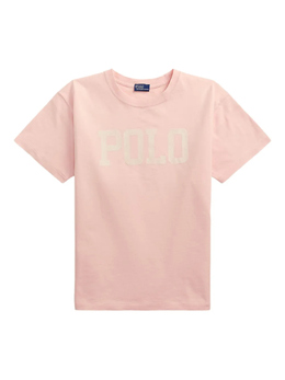 Polo Ralph Lauren: Розовая футболка 