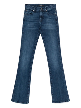 7 For All Mankind: Прямые джинсы 