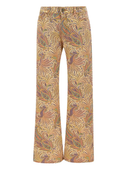 Etro: Брюки с принтом 