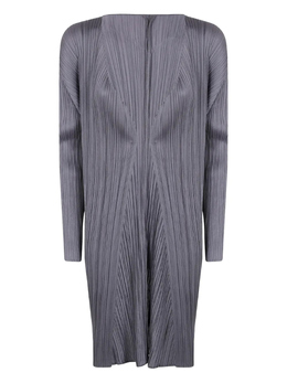 Pleats Please Issey Miyake: Пальто-кардиган 