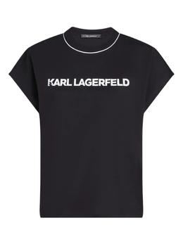 Karl Lagerfeld: Чёрная футболка 