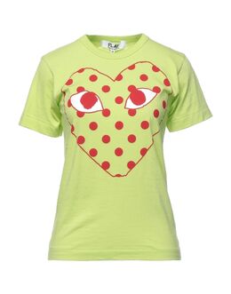 Comme des Garçons: Розовая футболка 
