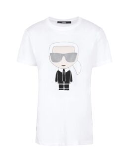 Karl Lagerfeld: Чёрная футболка 