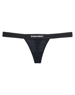 Dsquared2: Белые трусы 