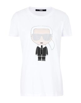 Karl Lagerfeld: Белая футболка 