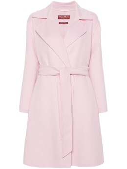 MaxMara: Розовое пальто 