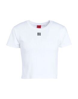 Hugo Boss: Белая футболка 