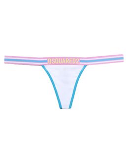 Dsquared2: Белые трусы 
