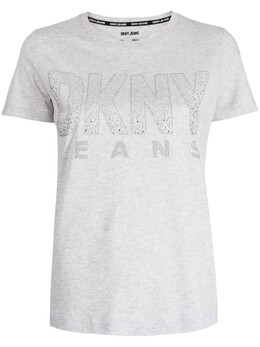DKNY: Серая футболка 