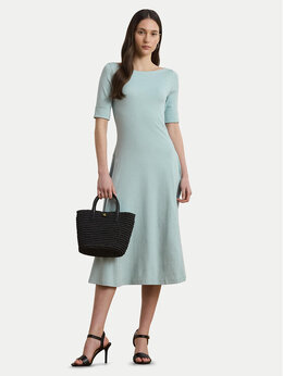 Lauren Ralph Lauren: Голубое платье 
