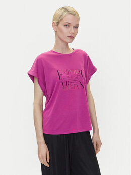Emporio Armani: Розовая футболка 