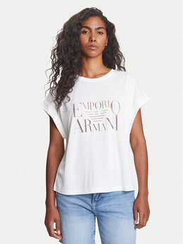 Emporio Armani: Белая футболка 
