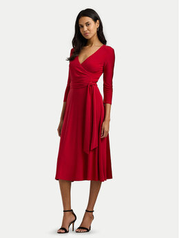 Lauren Ralph Lauren: Красное платье 