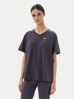 EA7 Emporio Armani: Серая футболка 