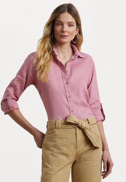 Lauren Ralph Lauren: Рубашка на пуговицах 
