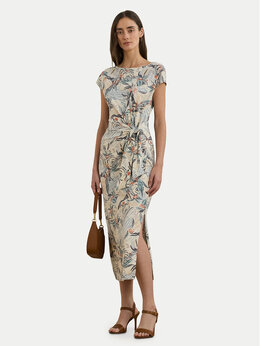 Lauren Ralph Lauren: Многоцветное платье 
