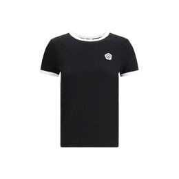 Kenzo: Чёрная футболка 