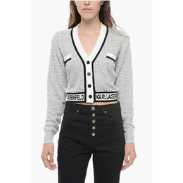 Karl Lagerfeld: Серый кардиган 