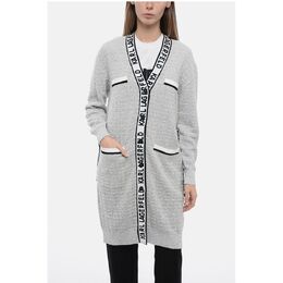Karl Lagerfeld: Серый кардиган 